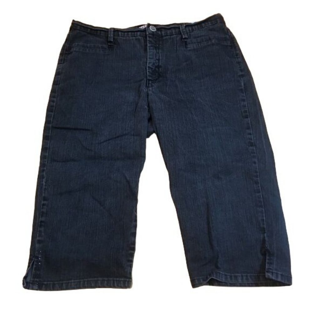 Dark Blue Lee Jean Shorts 14